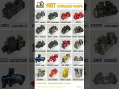 Praktische hydraulische Hauptpumpe für Baggerteile fit