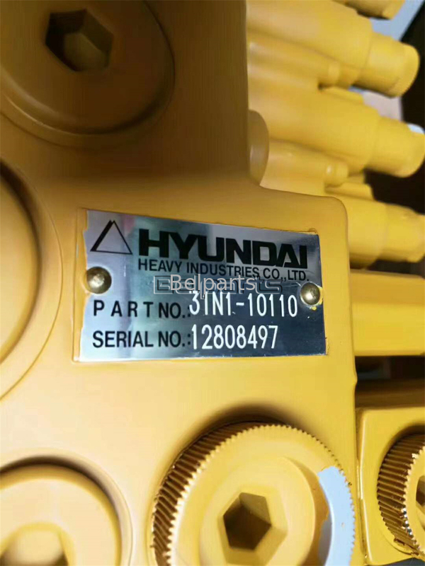Belparts Bagger Hydraulisches R80-7 Hauptsteuerventil für Hyundai 31N1-10110
