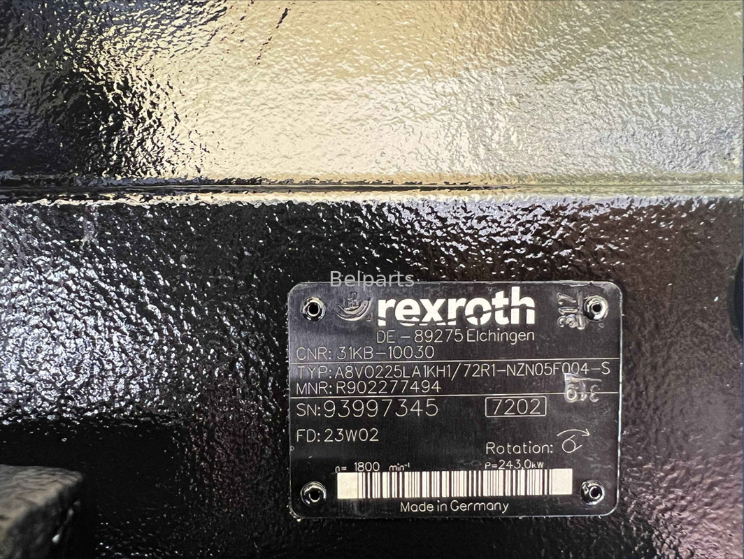 Original Brandneue Bagger R505LVS Hydraulikpumpe A8V0225LA1KH1 für Rexroth R902277494 Kolbenpumpe