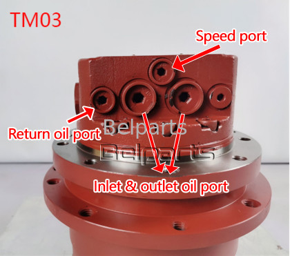 IHI28N IHI25VX IHI25NX IHI30NX Bobcat325 EC25 Endantrieb für TM03 Baggerteile