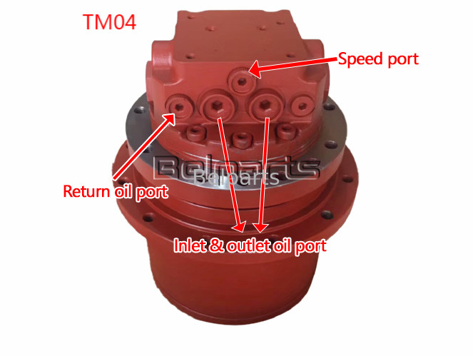 KYB MAG26VP PHV-390-53B EX40 IHI40JX Endantrieb Assy für Baggerteile TM04