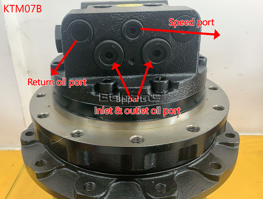 Belparts Reisemotor Assy TM07B R60 DH55 R55-9 31M8-40010 für Baggerteile
