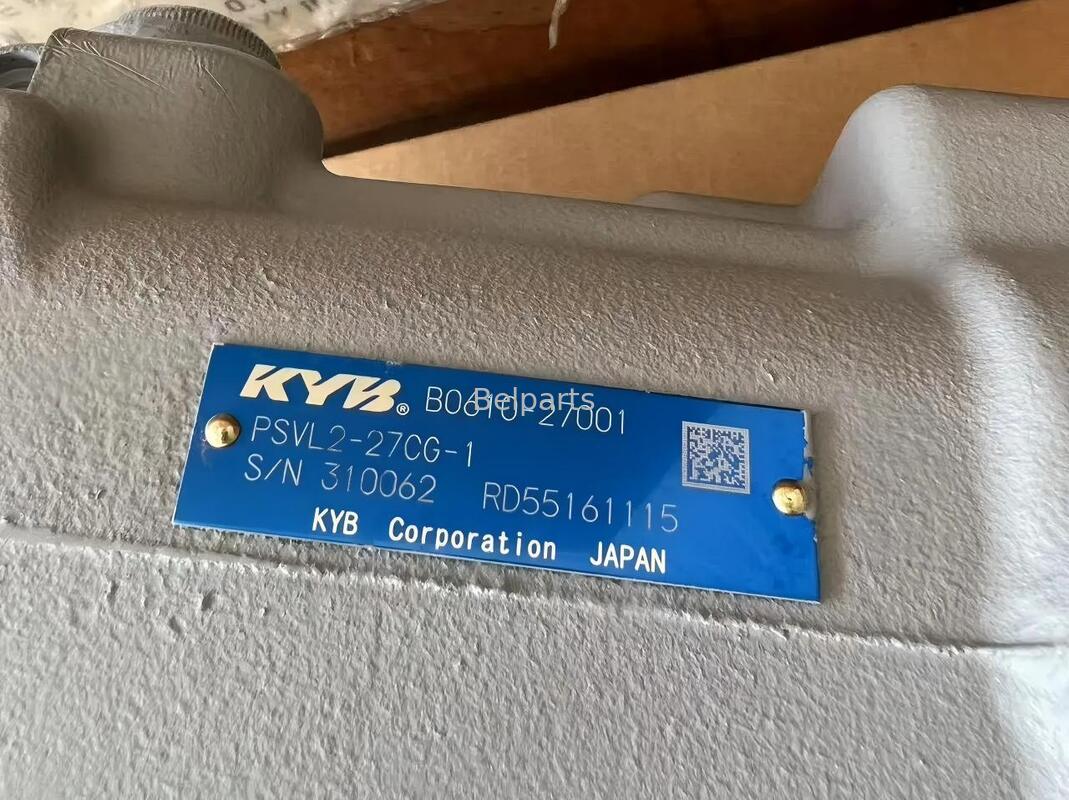 Hydraulische Pumpe Kubota U55-4 KX057-4 Minibagger Teile KYB PSVL2-27CG-1 Hauptkolbenpumpe B0210-27001 RD551-61112 RD551-61115