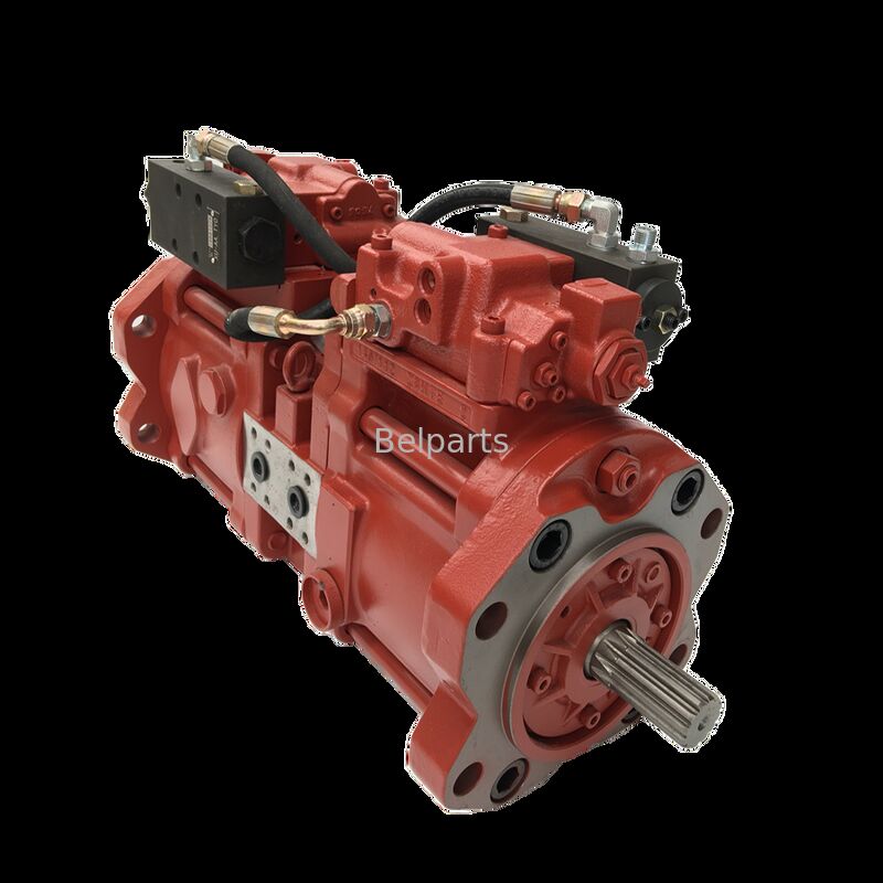 Komatsu PC200-7 PC200LC-7 Haupt-Hydraulikpumpe für Baggerteile 708-2L-00300 708-2L-01301 OEM-Kolbenpumpe Langachse K3V112DT-9P12-16T