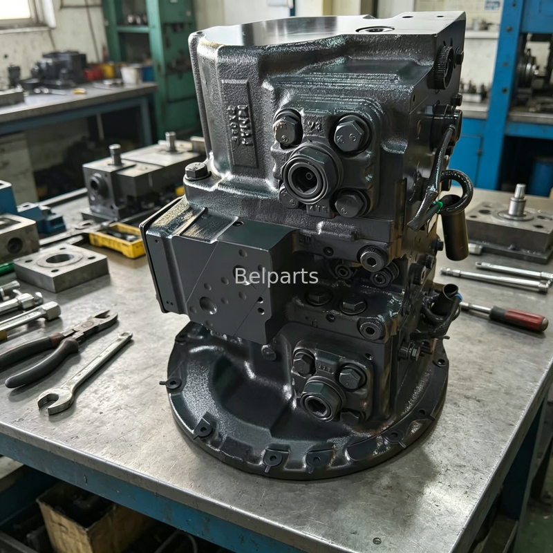KOMATSU PC210LC-10 PC210LC-10MO Haupthydraulikpumpe 708-2G-00320 Originalpumpen passend für 21 Tonnen Baggerteil
