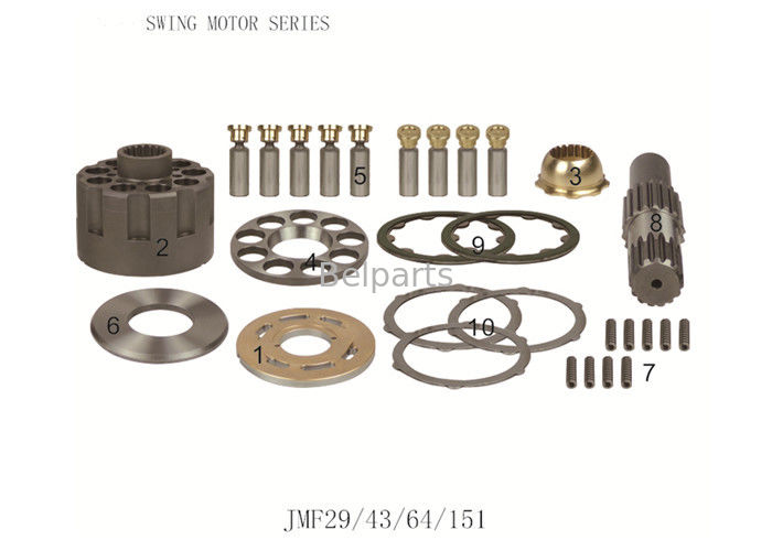 Bewegungshydraulikbagger-Parts R210LC-7 Hyundai Motor des Schwingen-31N6-10210 Teile