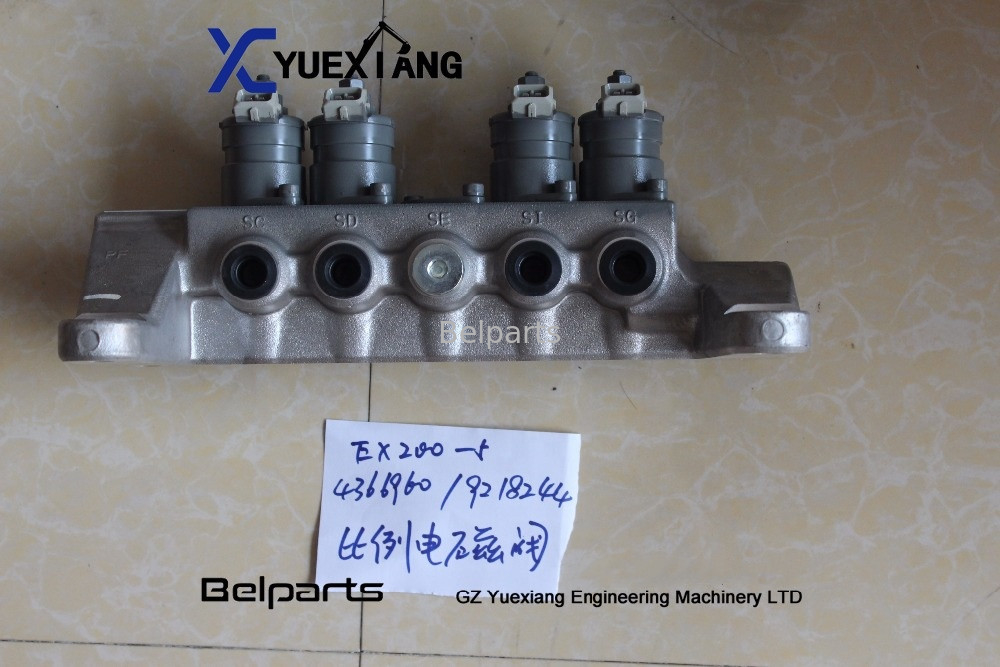 Magnetventil Bagger-Construction Spare Partss 4366960 9218244 EX200-5 EX200-3 EX200-2 EX200-1