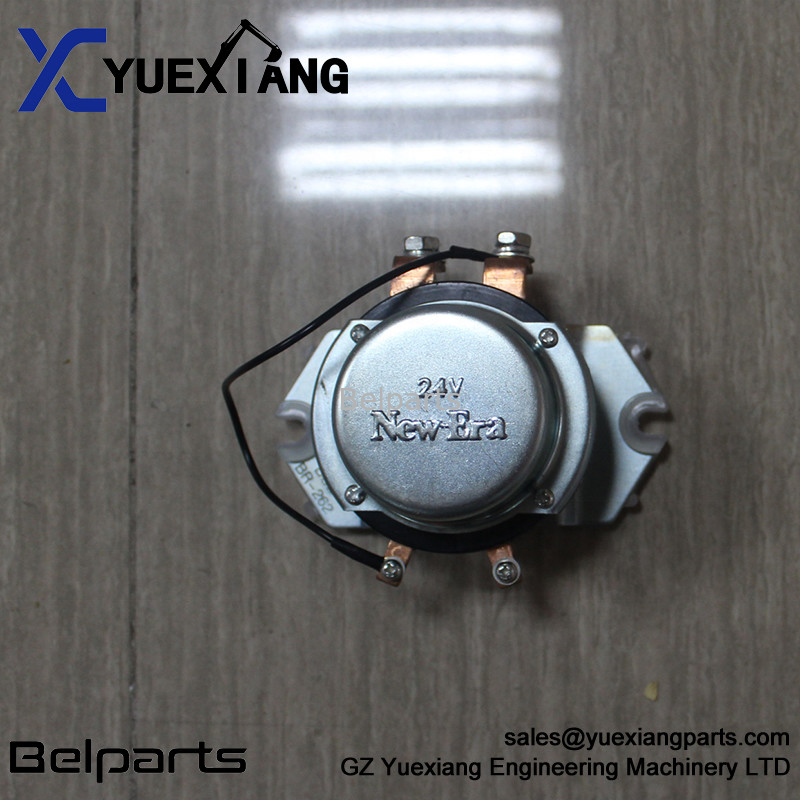 Belparts-Bagger-Parts EX60 EX120 EX200 EX300 Solenoid-Relais des Batterie-Relais-Schalter-BR-266 24V 4255762