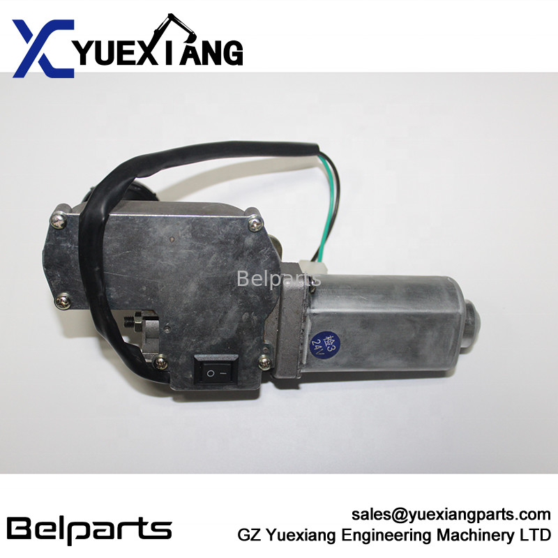 Regen-Versammlungs-Wischer-Motor Bagger-Electric Part Windscreens 24V für SH120-3 SH100-3 SH200-3 SH200A3 SH200
