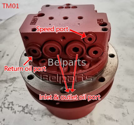Belparts U15-3 KX41.2 KX41.2V KX36.3 K008 Bagger Hydraulikmotor Kubota15 SK1.5 Für TM01
